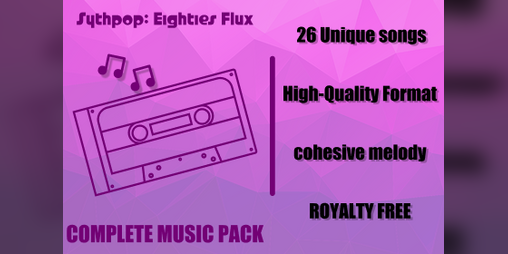 Cover image for Synthpop: Eighties Flux Complete Music Pack
