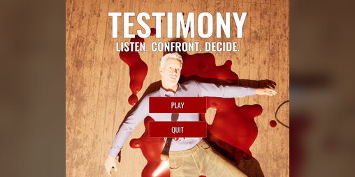 Cover image for Testimony