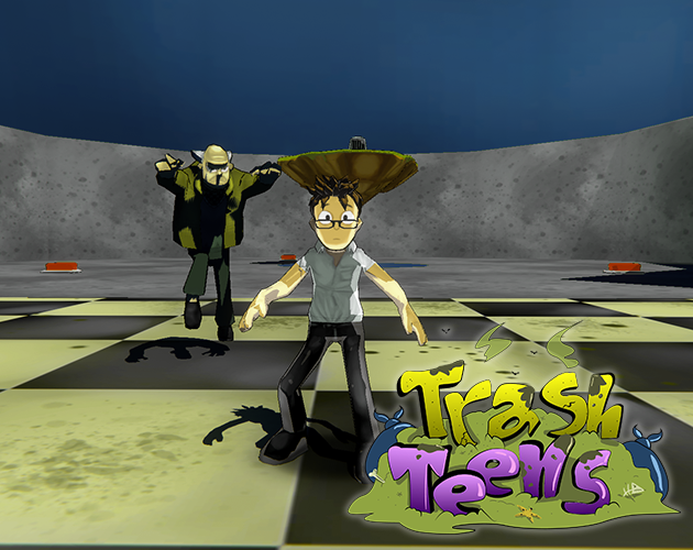 Cover image for Trash Teens