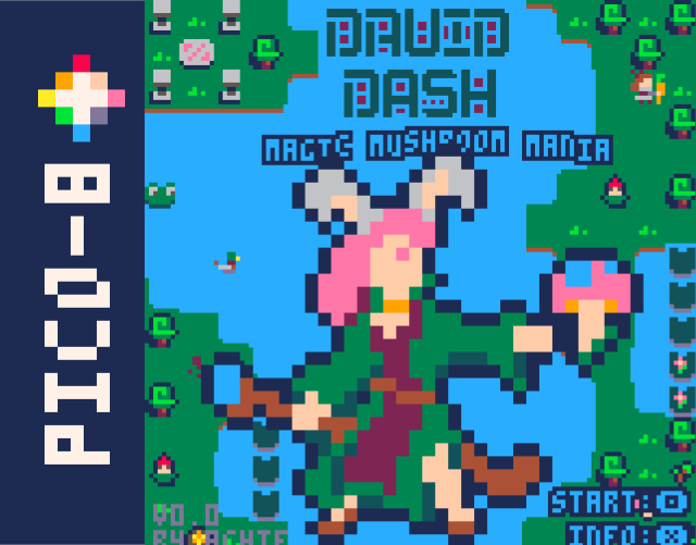 Cover image for Druid Dash: Magic Mushroom Mania