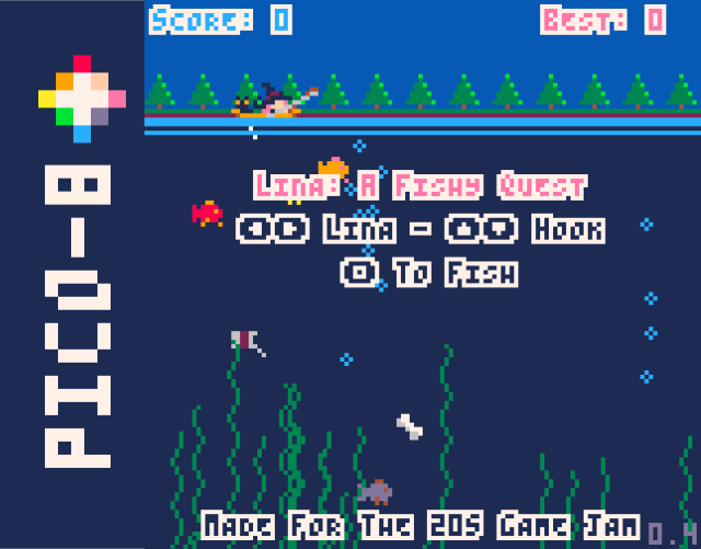 Cover image for Lina: A Fishy Quest