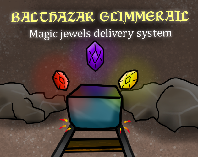 Balthazar Glimmerail : Magic jewels delivery system
