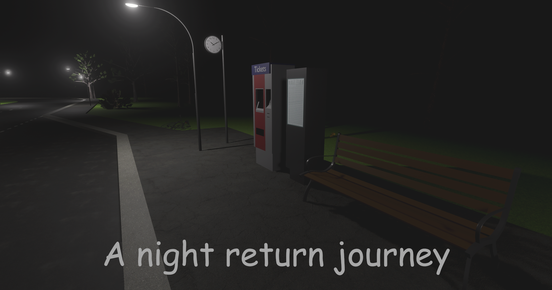 A night return journey