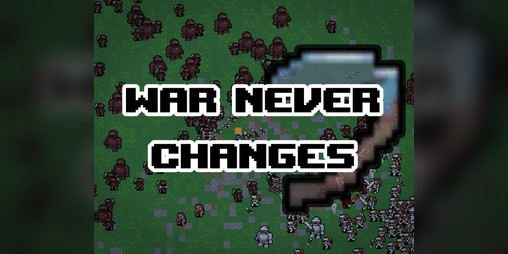 Cover image for War never changes
