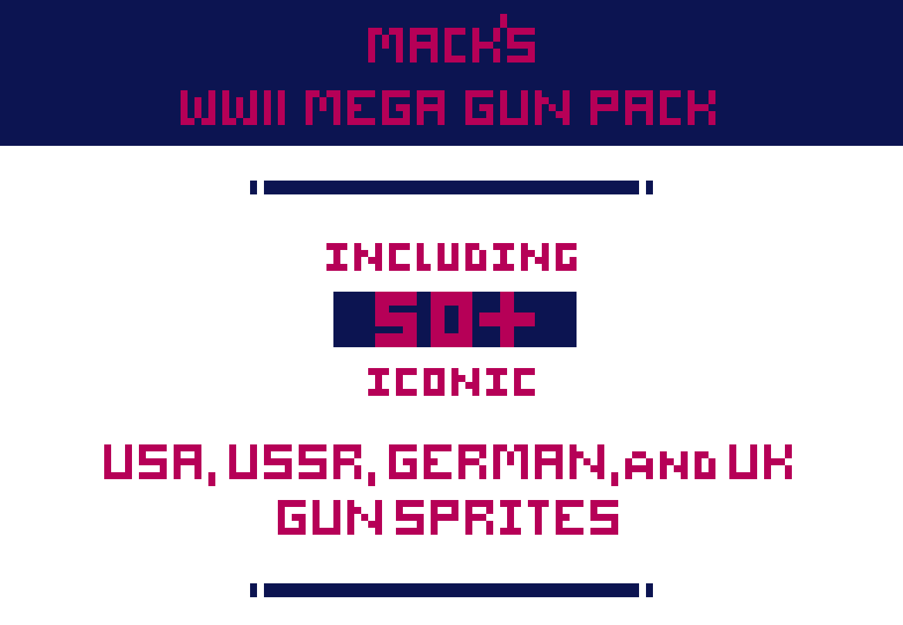 Mack's WW2 Mega gun pack[FREE]