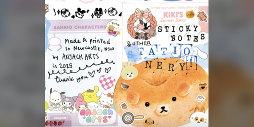 Cover image for Sticky Notes & Other Stationery! - Handmade MiniZine