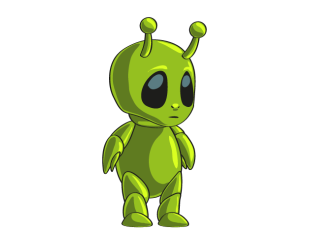 Hubble the Alien