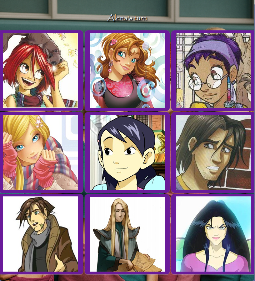 W.I.T.C.H TicTacToe (крестики-нолики)