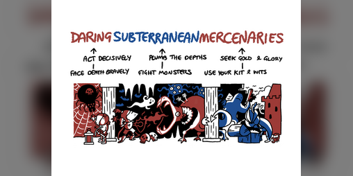 Cover image for Daring Subterranean Mercenaries