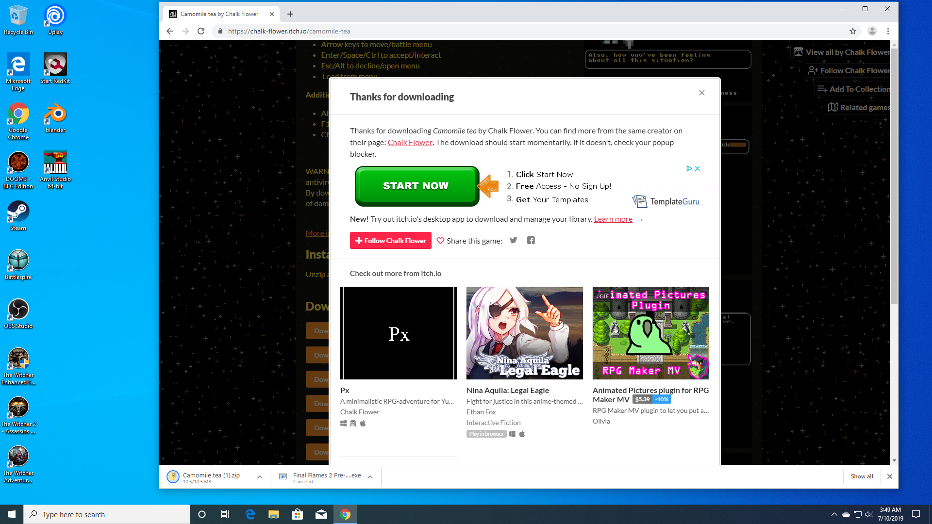 can you make money off of ads itchio