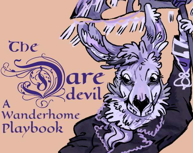 Cover image for the Daredevil, a Wanderhome Playbook