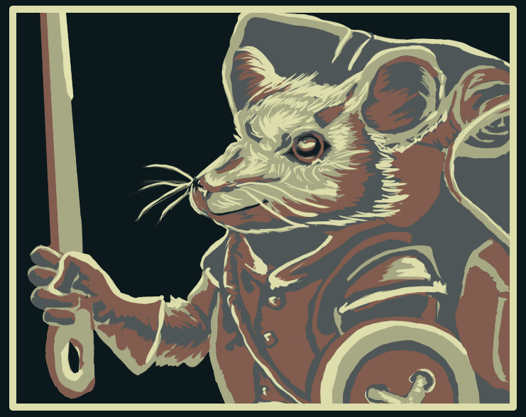 Cover image for The Mouse Knight & The Feline Seer