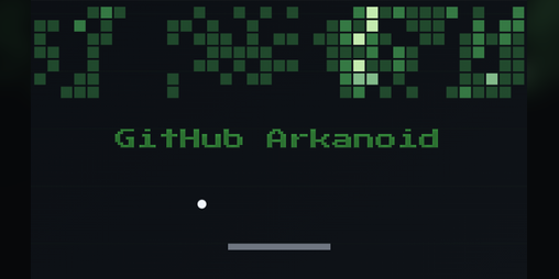 Cover image for GitHub Arkanoid