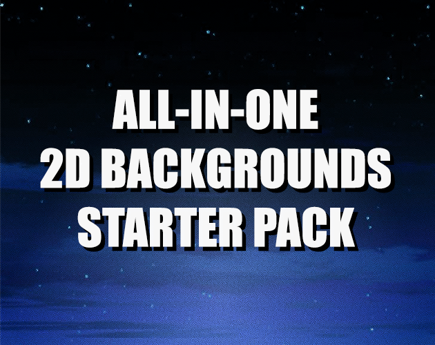 All-in-One 2D Backgrounds Starter Pack by Jabsz Studios