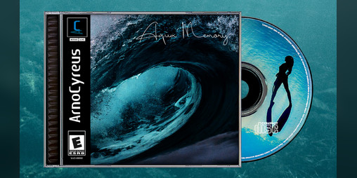 Cover image for Aqua Memory - low poly aquatic ambient music