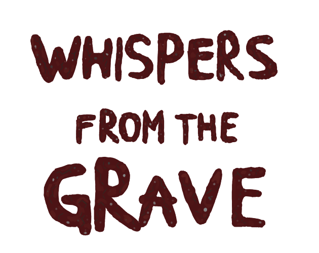 Cover image for whispers from the grave