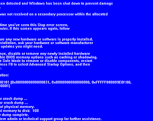 in the BSOD