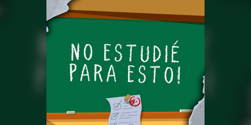 Cover image for No Estudié Para Esto