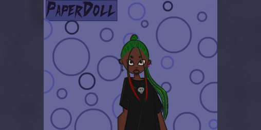 Cover image for Paper doll Dress up game