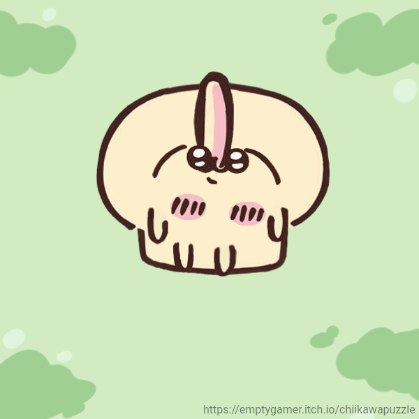 Chiikawa Puzzle finished game - kawaii character illustration in this relaxing tile-matching puzzle