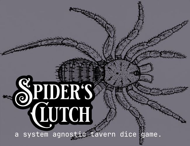 Cover image for Tavern Dice Game - Spider Clutch