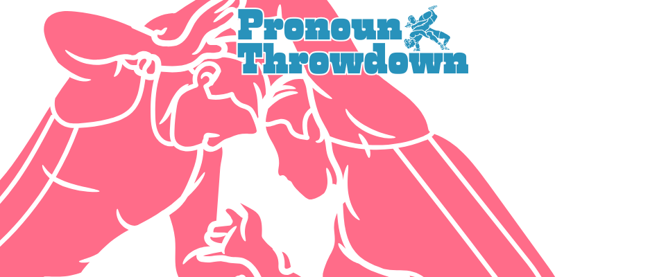 Pronoun Throwdown: Special itch.io Edition