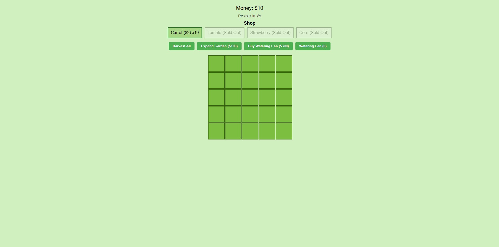 Grow a Farm Grid (V1.0.0)