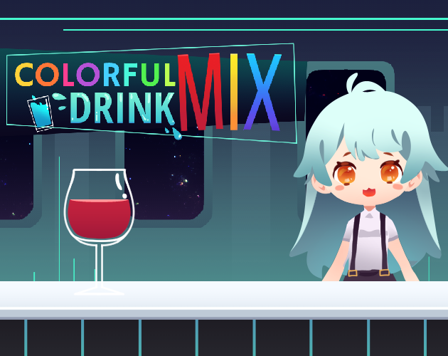 Colorful Mix Drink