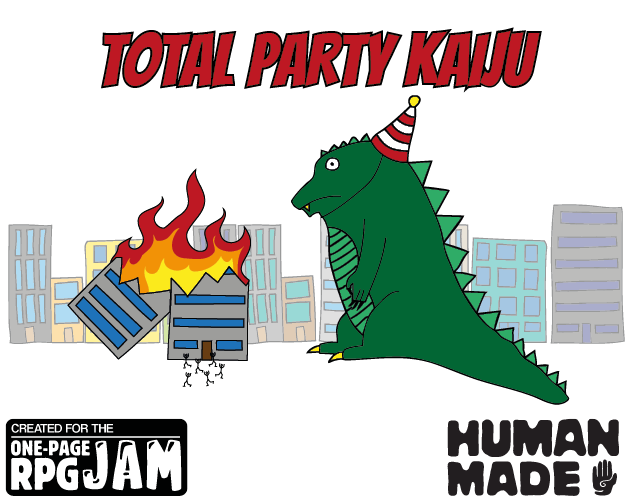 Cover image for Total Party Kaiju