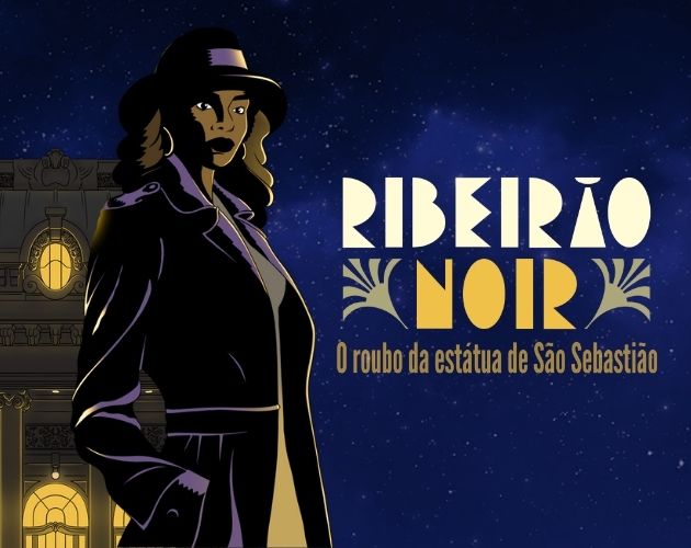 Cover image for Ribeirão Noir - O roubo da estátua de São Sebastião