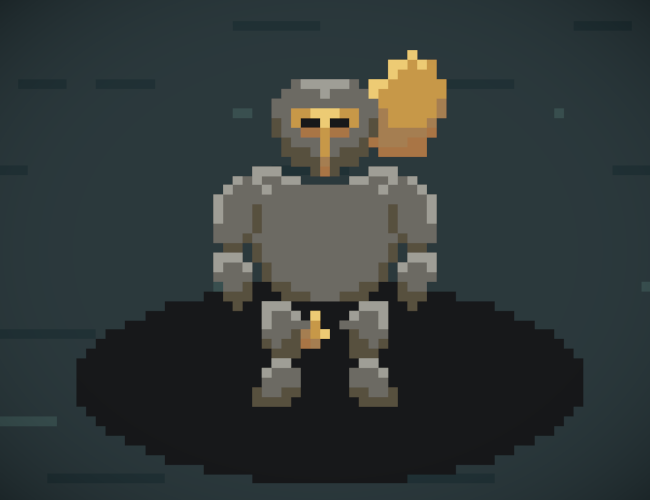 Cover image for Knight with Shovel