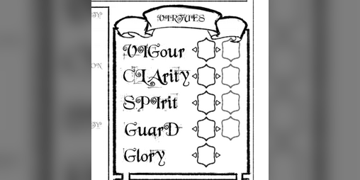 Cover image for Mythic Character Sheet (v1)