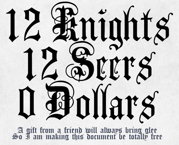 Cover image for 12 Knights, 12 Seers, 0 Dollars