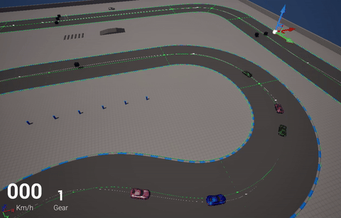 AI Racer driving
