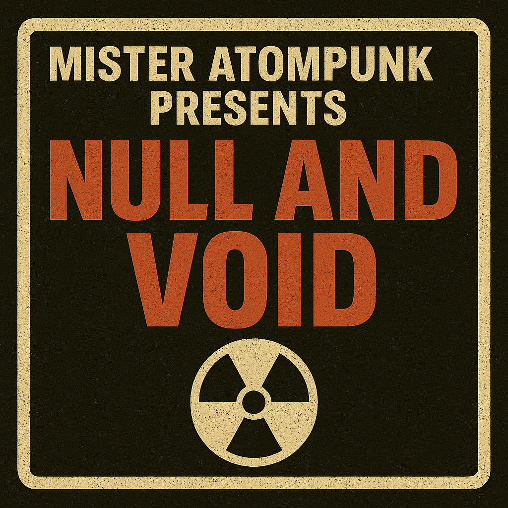 Mister Atompunk Presents: NULL AND VOID