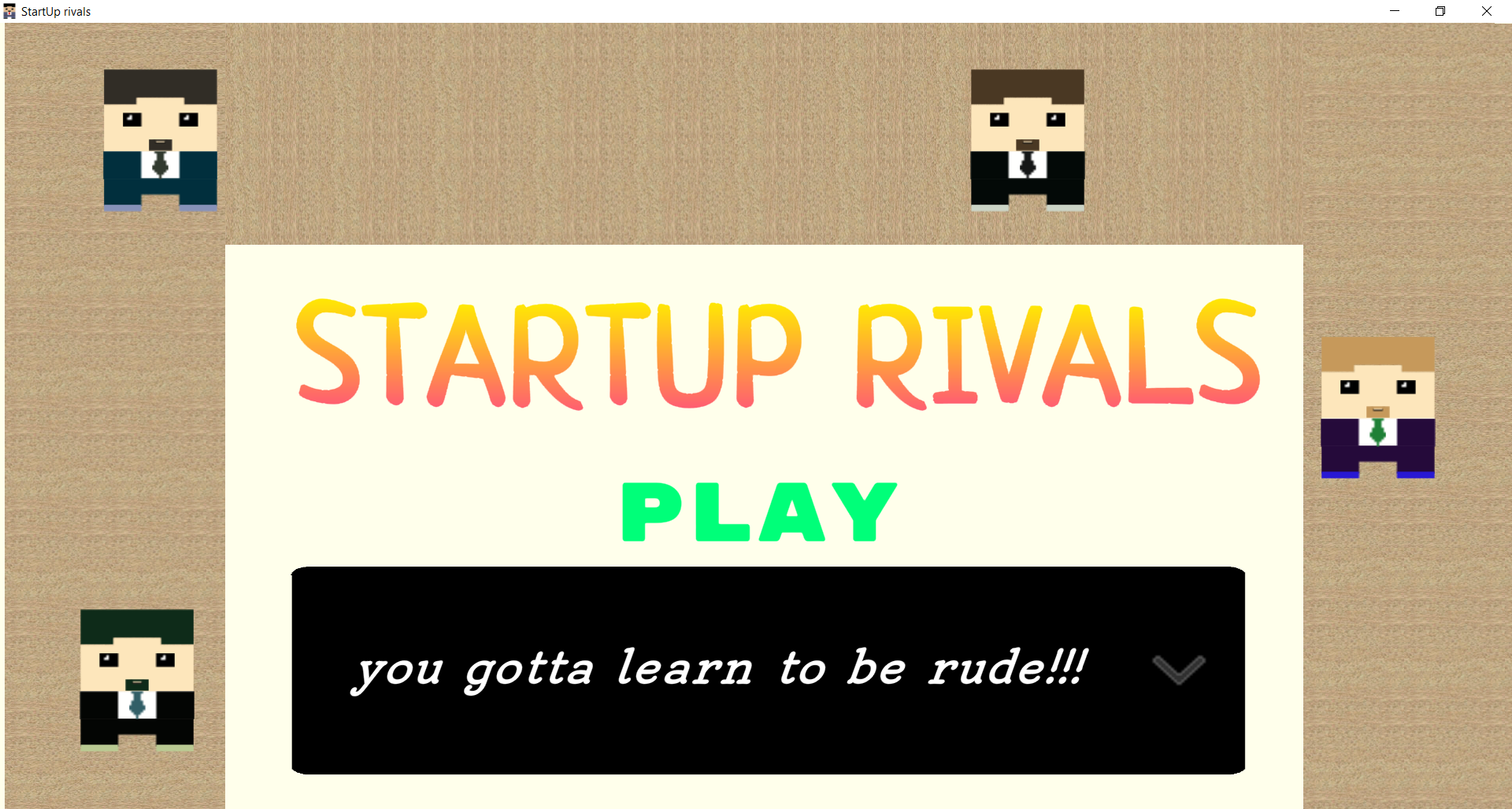 StartUp Rivals