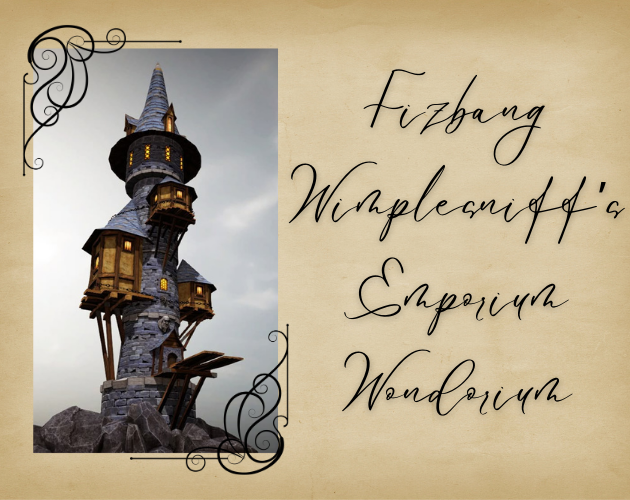 Cover image for Fizbang Wimplesniff's Emporium Wondorium