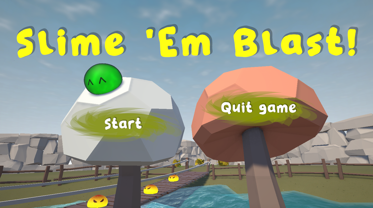 Cover image for Slime 'Em Blast!