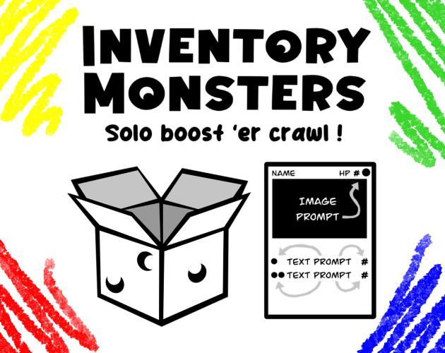 Cover image for Inventory Monsters: Solo Boost ‘er Crawl !