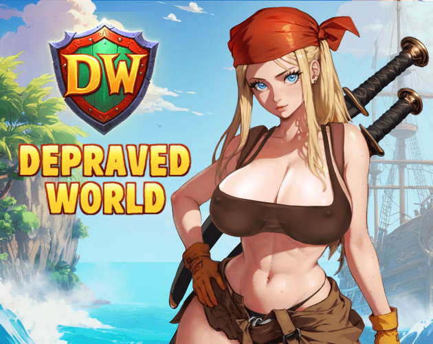 Cover image for Depraved World (Web)