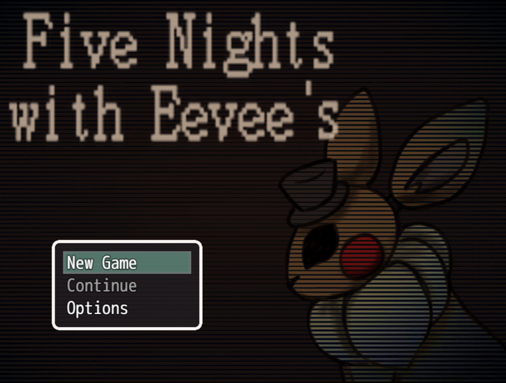 Cover image for Five Night's with Eevee