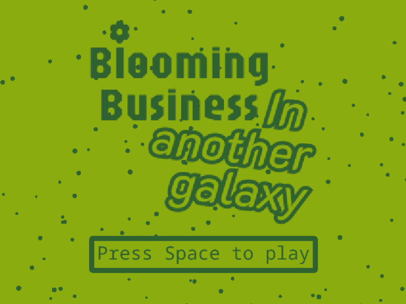 Blooming business in another galaxy