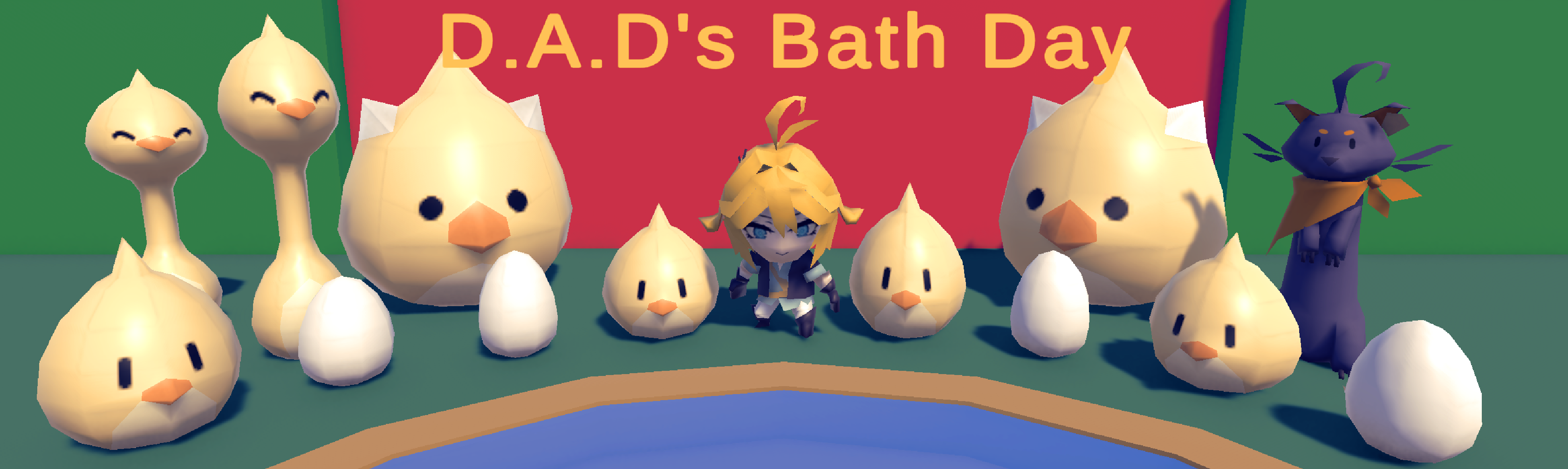 Doki-Min D.A.D.'s Bath Day