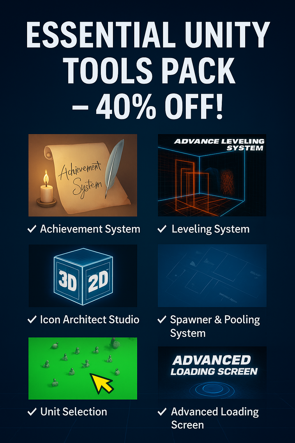 Unity Developer Tools 🚀 Essential Unity Tools Pack – 40% Off! 🚀 - itch.io