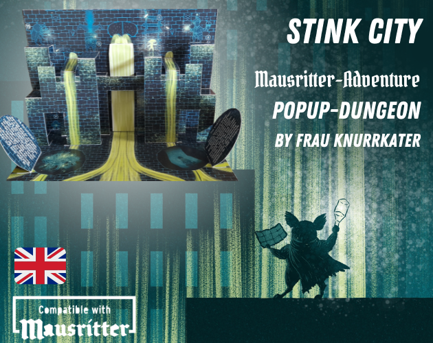 Cover image for Stink City - Popup Dungeon for Mausritter