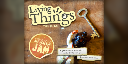 Cover image for 'Living Things' One-Page RPG