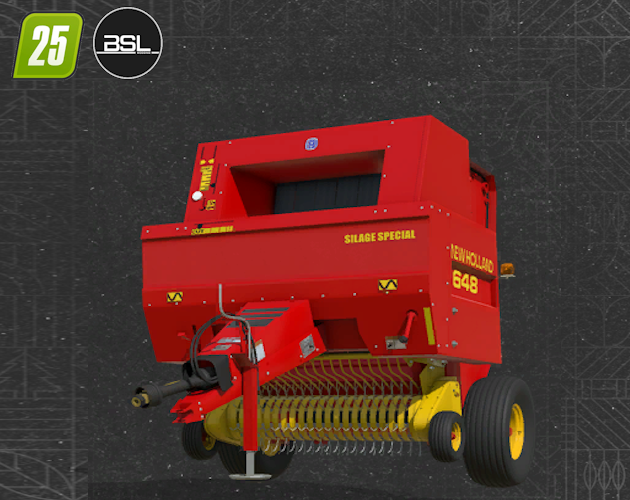 Cover image for FS25 New Holland 648