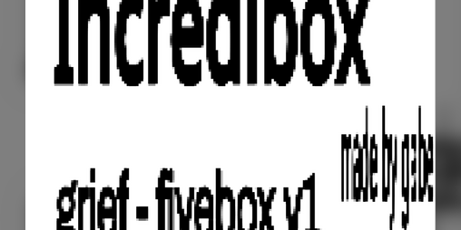 Cover image for INCREDIBOX || GRIEF - FIVEBOX V1