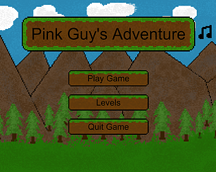 Pink Guy's Adventure game screenshot