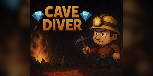 Cover image for Cave Diver for Playdate